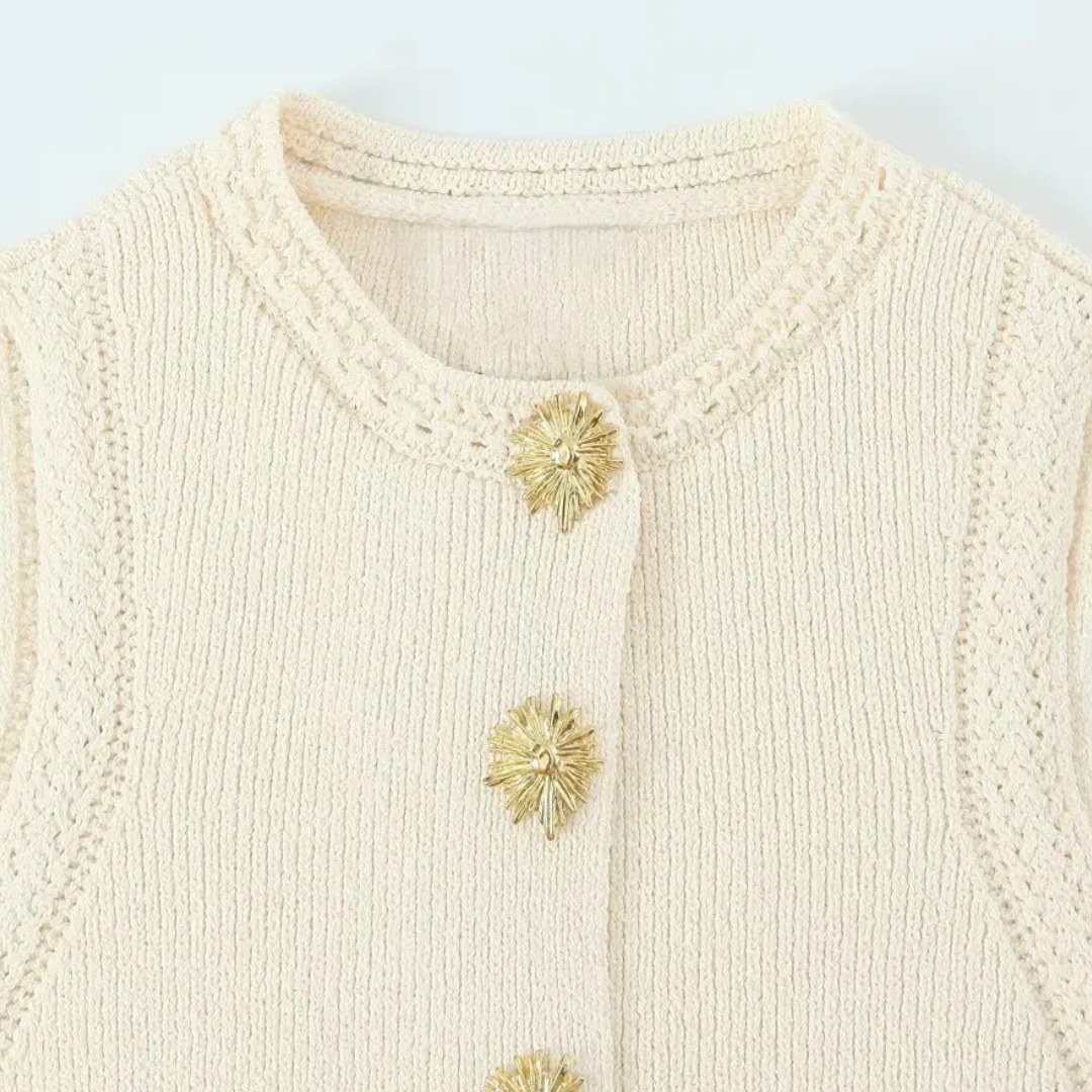 Herbst Stricktop Damen Stretch