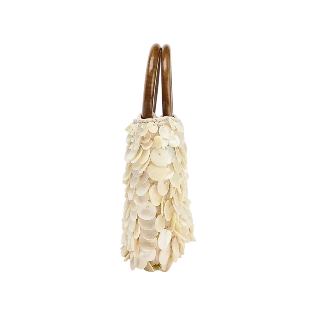 Muschel Tasche im Boho-Stil