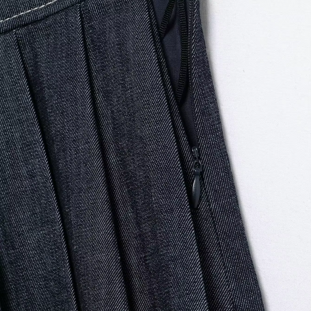 Lässiges, elegantes Denim-Set für Streetstyle & Alltag