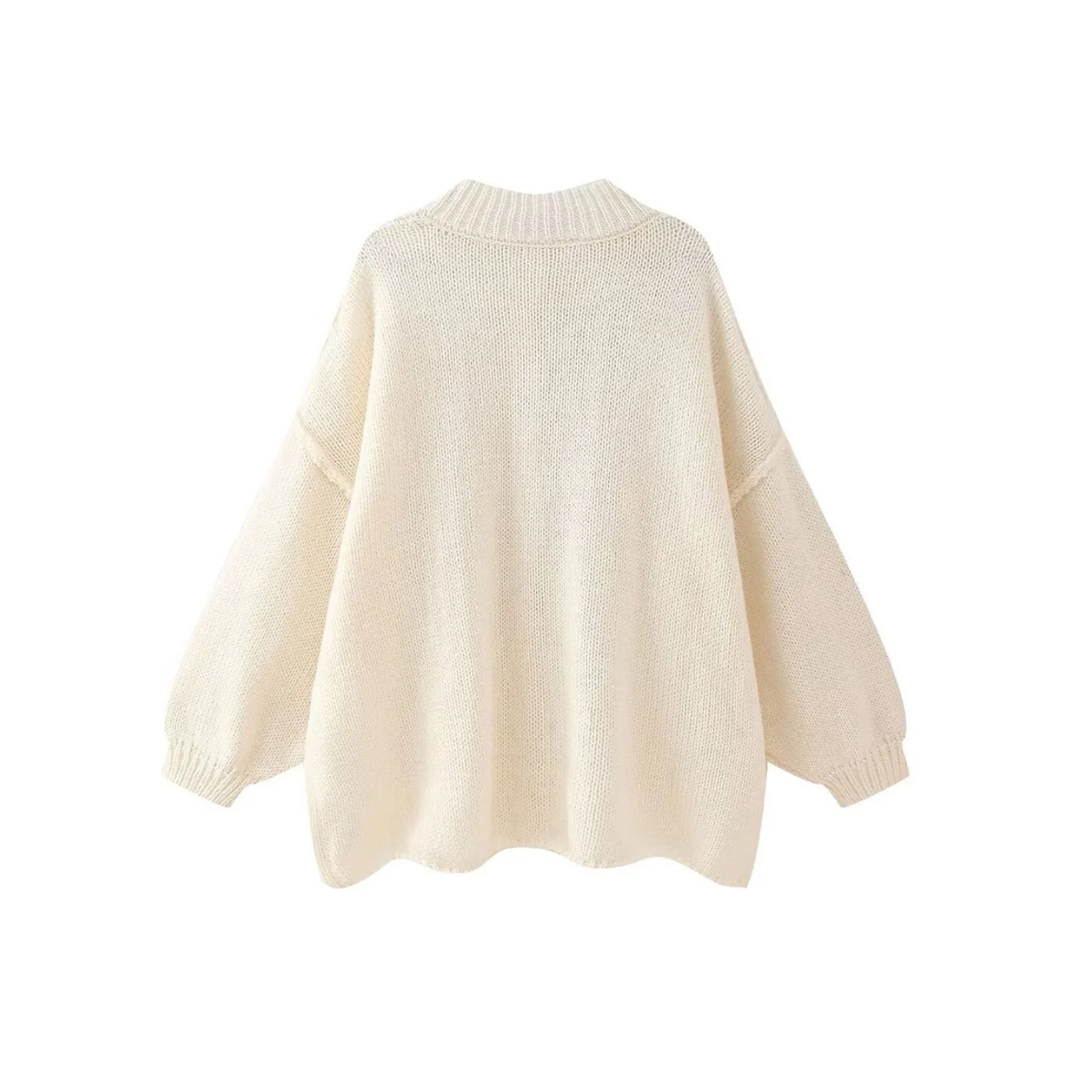 Leichter Strick-Cardigan, ideal für den Frühling