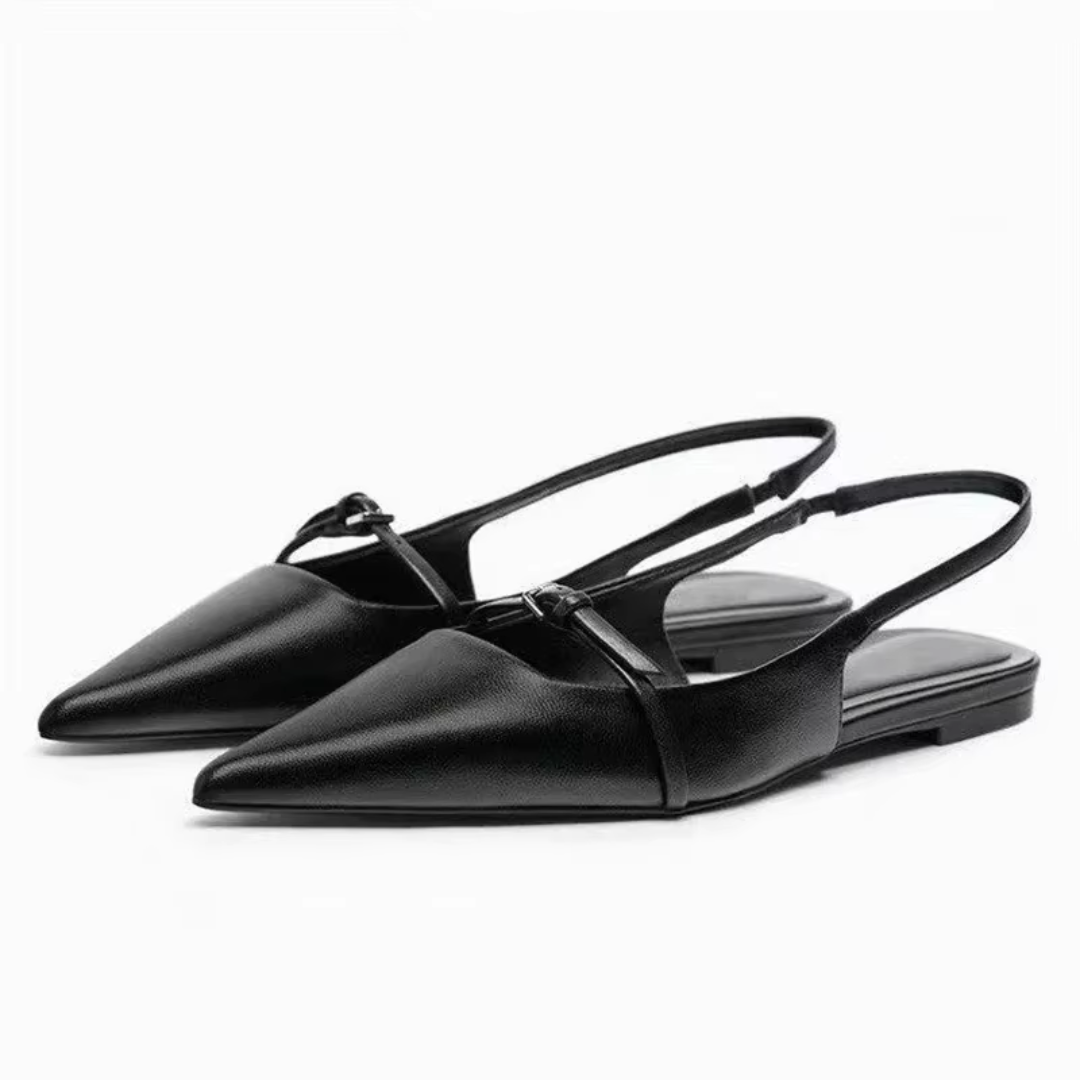 Elegante Slingback Sandalen für Damen mit flacher Sohle