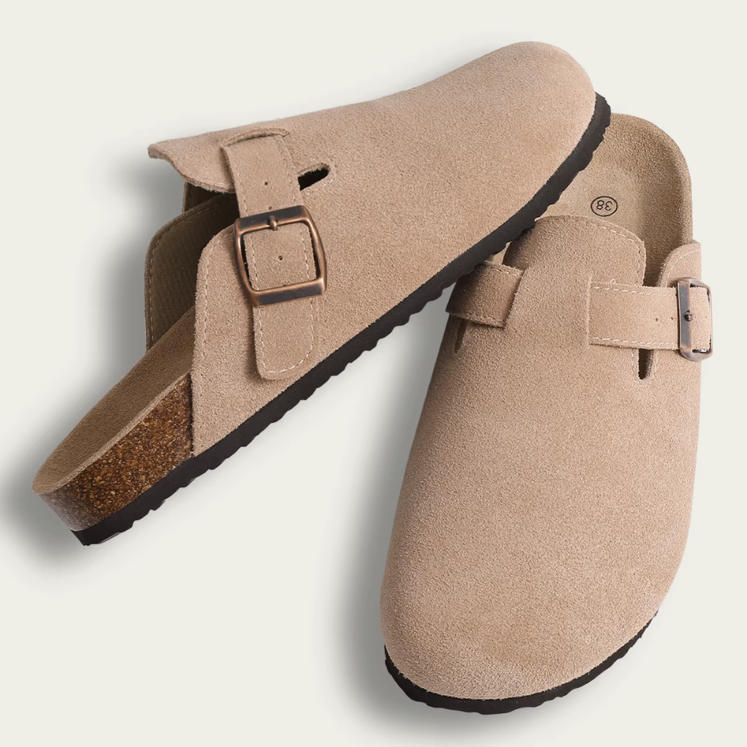 Hausschuhe in Clog-Optik
