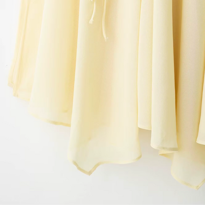 Tellerrock aus Chiffon 