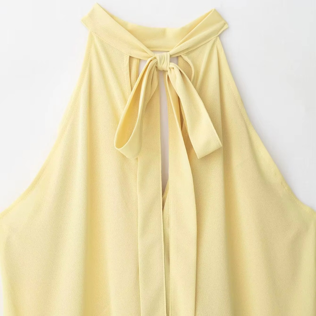 Ärmelloses Casual Top mit Stretch