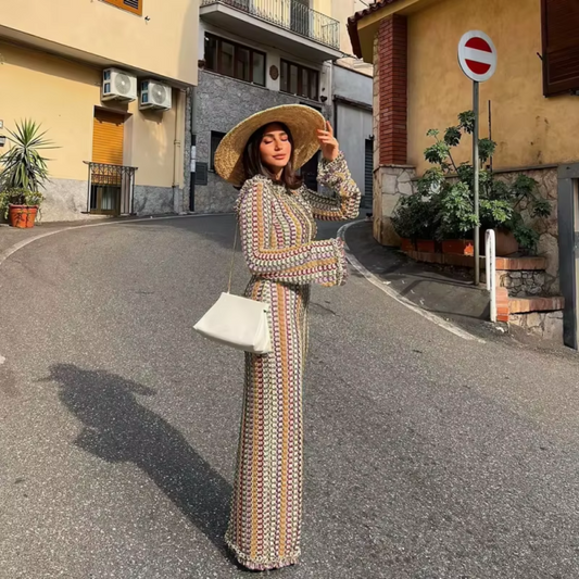 Sexy Maxikleid mit Cut-Outs 2025