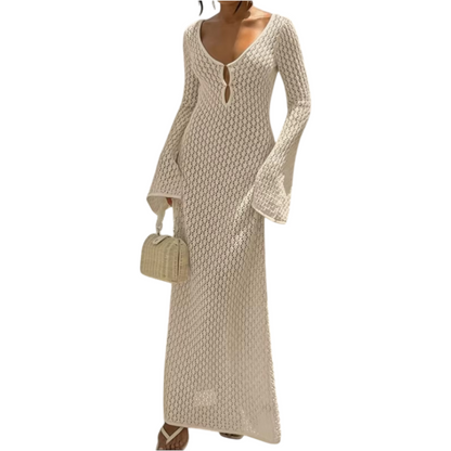 Luftiges, leichtes Sommerkleid in beige