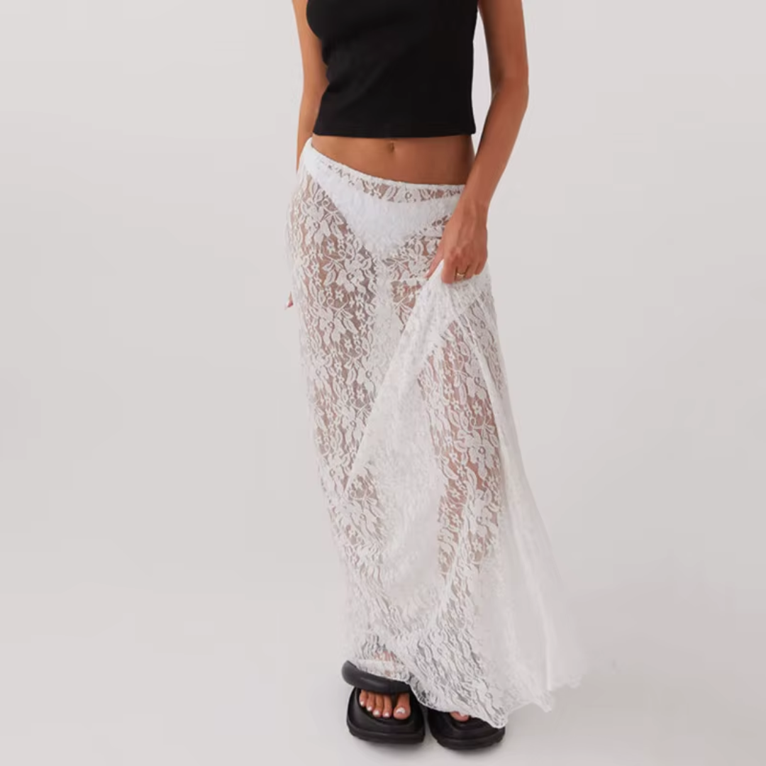 Transparenter Rock für Damen